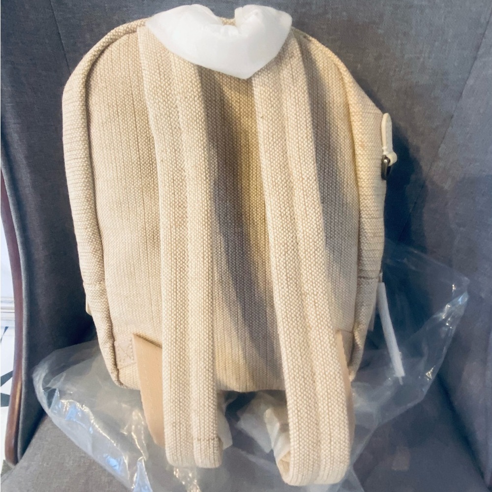 Frye Cream Textured Backpack - Picture 2 of 2